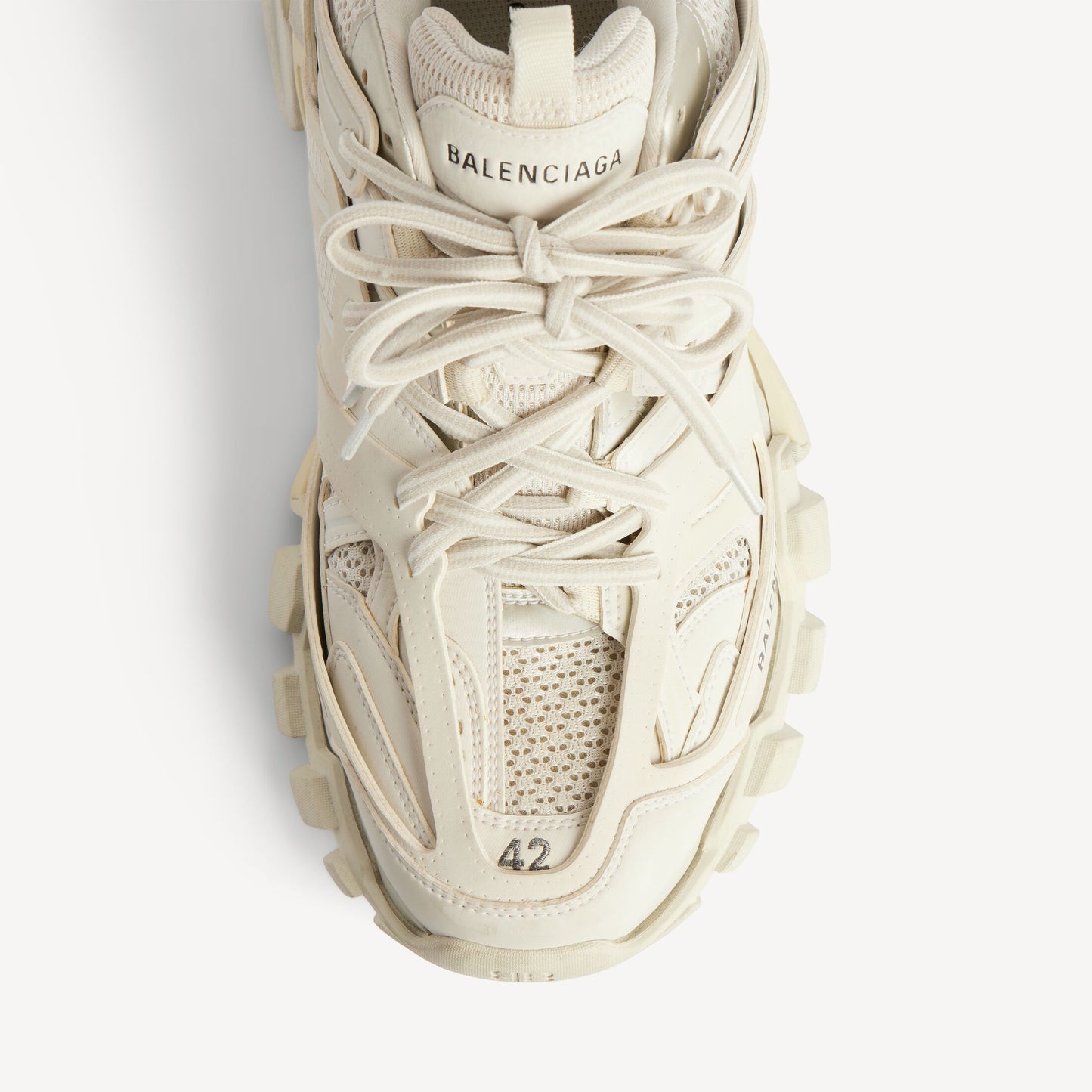 Track Sneaker in White
