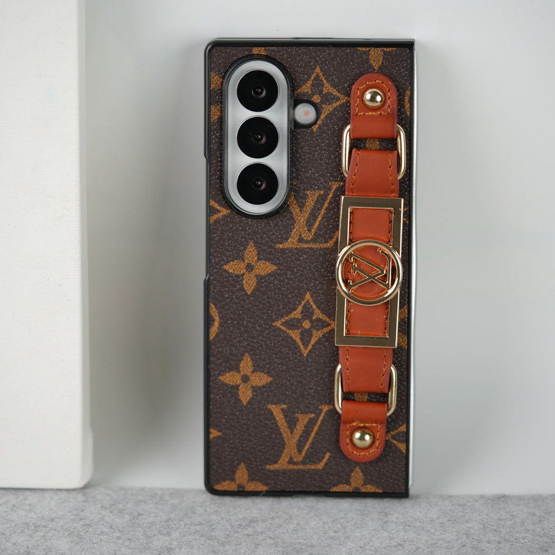 Elegant Leather Grip Case