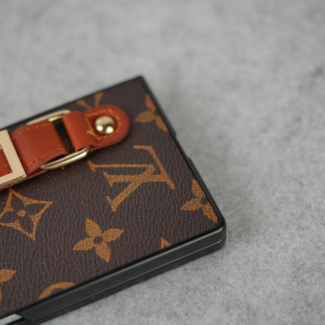 Elegant Leather Grip Case