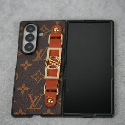 Elegant Leather Grip Case