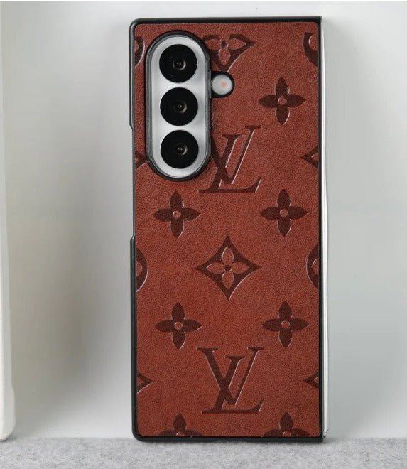 Luxury Embossed Leather Case