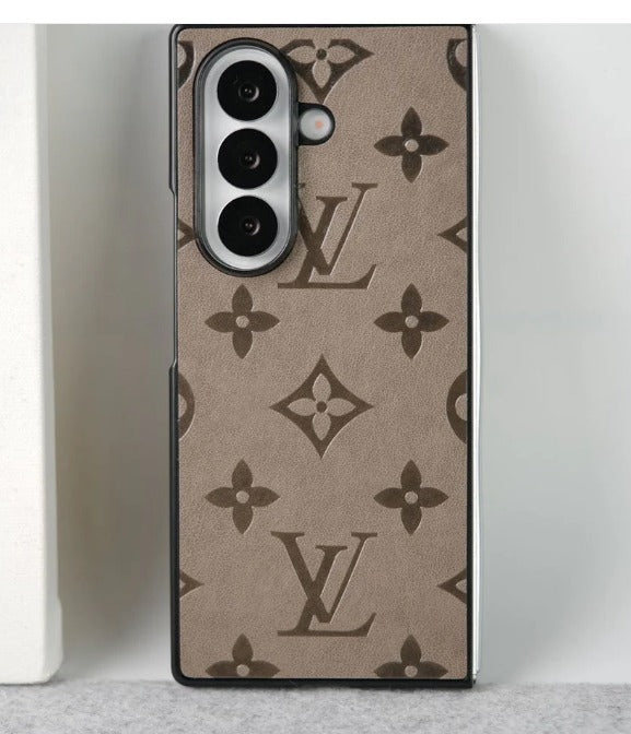 Luxury Embossed Leather Case